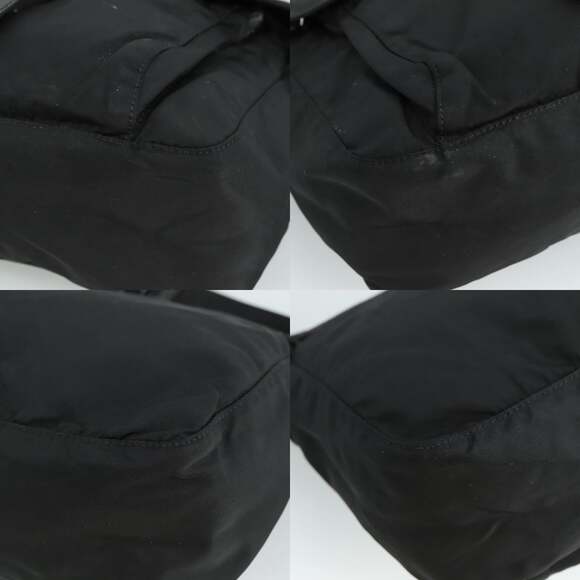 PRADA Shoulder Bag Nylon Black - Picture 10 of 13